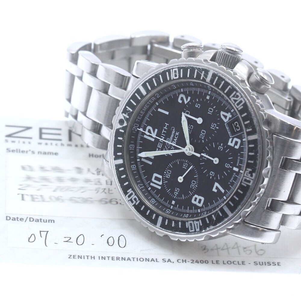 ZENITH Rainbow fly-back 01/02.0470.405 El Primero Automatic Men's Watch_875919